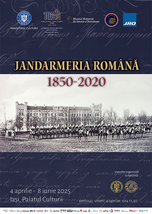 Afis Jandarmeria Romana 1850 2020 C.M.N.M